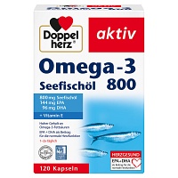 DOPPELHERZ Omega-3 Seefischöl 800 aktiv Kapseln