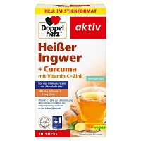 DOPPELHERZ heißer Ingwer+Curcuma Beutel