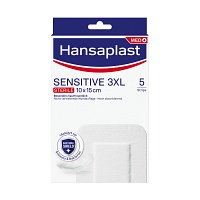 HANSAPLAST Sensitive Wundverband steril 10x15 cm