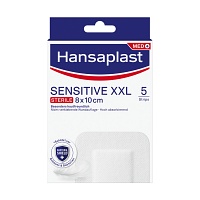 HANSAPLAST Sensitive Wundverband steril 8x10 cm