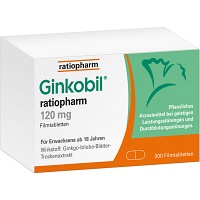 Ginkobil ratiopharm 120mg mit Ginkgo biloba