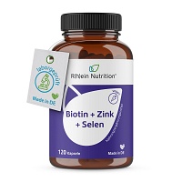BIOTIN + ZINK + SELEN hochdosiert für Haut, Haare & Nägel