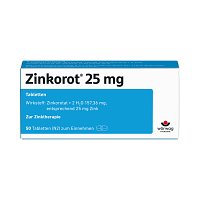 ZINKOROT 25 mg Tabletten