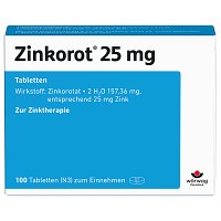 ZINKOROT 25 mg Tabletten