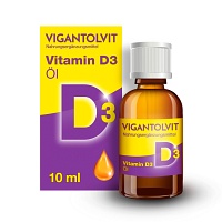 VIGANTOLVIT® Öl, Vitamin D3, 500 I.E. pro Tropfen