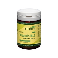 VITAMIN B12 A 500 µg Methylcobalamin Kapseln