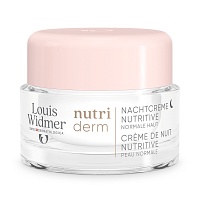Louis Widmer nutriderm Nachtcreme Nutritive unparfümiert