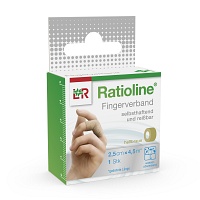 RATIOLINE selbsthaft.Fingerv.2,5cmx4,5m hellbraun