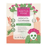 PLANTANA Kaktusfeige Gesichtstuchmaske m.Aloe Vera