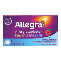 Allegra für Kinder – Schmelztabletten bei Allergien mit Erdbeergeschmack