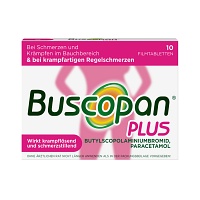 Buscopan Plus bei Regelschmerzen & krampfartigen Bauchschmerzen