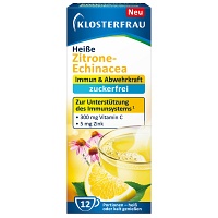 KLOSTERFRAU heiße Zitrone-Echinacea zuckerfr.Gran.