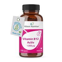 VITAMIN B12 ACTIV 1000 µg hochdosiert Kapseln + vegan
