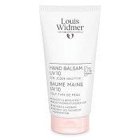 Louis Widmer Handbalsam UV 10 unparfümiert