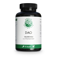 GREEN NATURALS DAO 100mg veg.zum Histaminabbau Kps