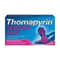 Thomapyrin TENSION DUO bei Kopfschmerzen: Ibuprofen/Coffein
