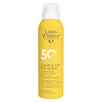 Louis Widmer Clear & Dry Sun Spray 50
