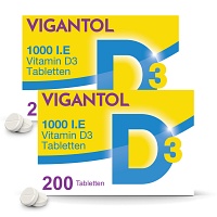 Vigantol 1000 I.E. zur Vorbeugung eines Vitamin-D-Mangels DOPPELPACK