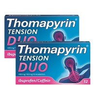 Thomapyrin TENSION DUO mit Coffein & Ibuprofen - Doppelpack