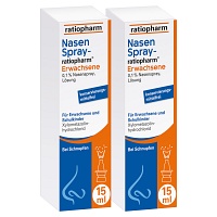 Nasenspray-ratiopharm Erwachsene - bei Schnupfen - DOPPELPACK
