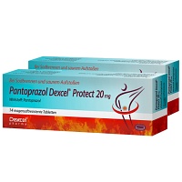 PANTOPRAZOL DEXCEL PROTECT 20 MG - DOPPELPACK