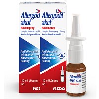  ALLERGODIL akut Nasenspray - Doppelpack 2x10ml