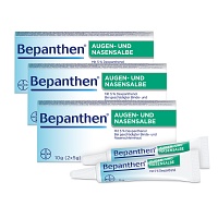 BEPANTHEN Augen- und Nasensalbe - 3er Sparset