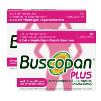 BUSCOPAN PLUS BEI REGELSCHMERZEN - 2X10 STK