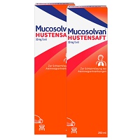 Mucosolvan® Hustensaft, Hustenlöser mit Ambroxol - Doppelpack