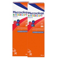 MUCOSOLVAN KINDERSAFT 2X250ML