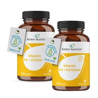 Vitamin D3 2000 I.E. + Vitamin K2 (MK-7) 80 μg - Doppelpack