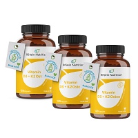 Vitamin D3 2000 I.E. + Vitamin K2 (MK-7) 80 μg - 3er Pack