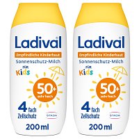  LADIVAL empfindliche Kinderhaut Milch LSF 50+  Doppelpack