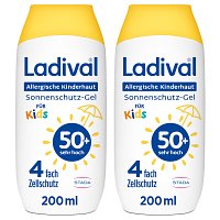  LADIVAL allergische Kinderhaut Gel LSF 50+  Doppelpack